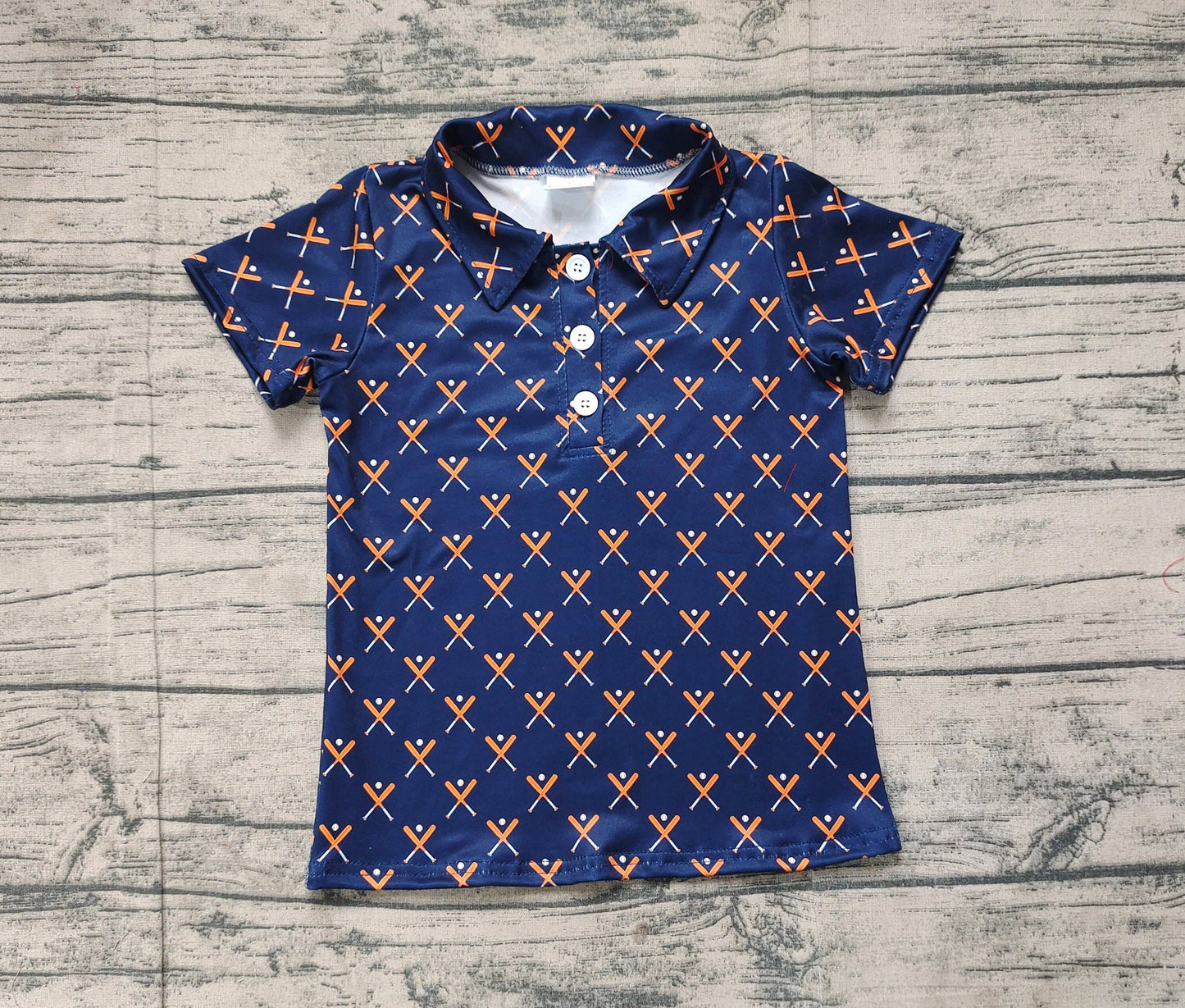 Baby Boys Baseball Bats Short Sleeve Tee Shirts Tops