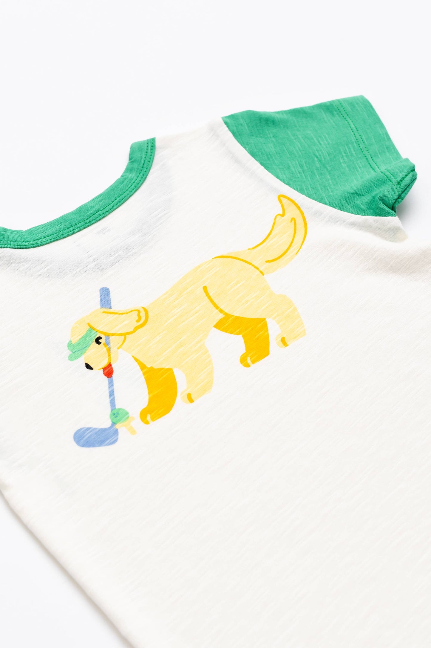 Short Sleeve Tee + Sporty Sweatshort Set - Golf Day