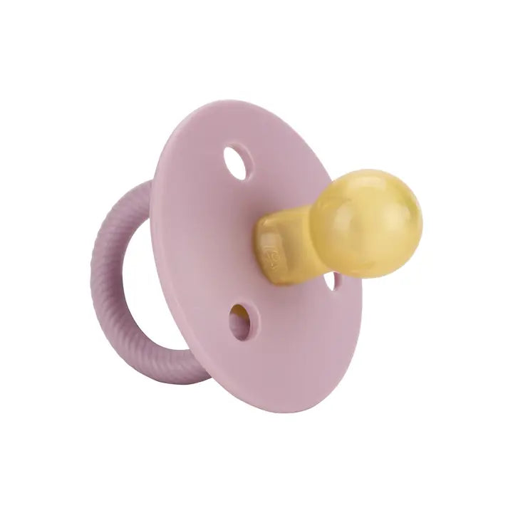 Itzy Soother™ Natural Rubber Paci Sets - Orchid & Lilac