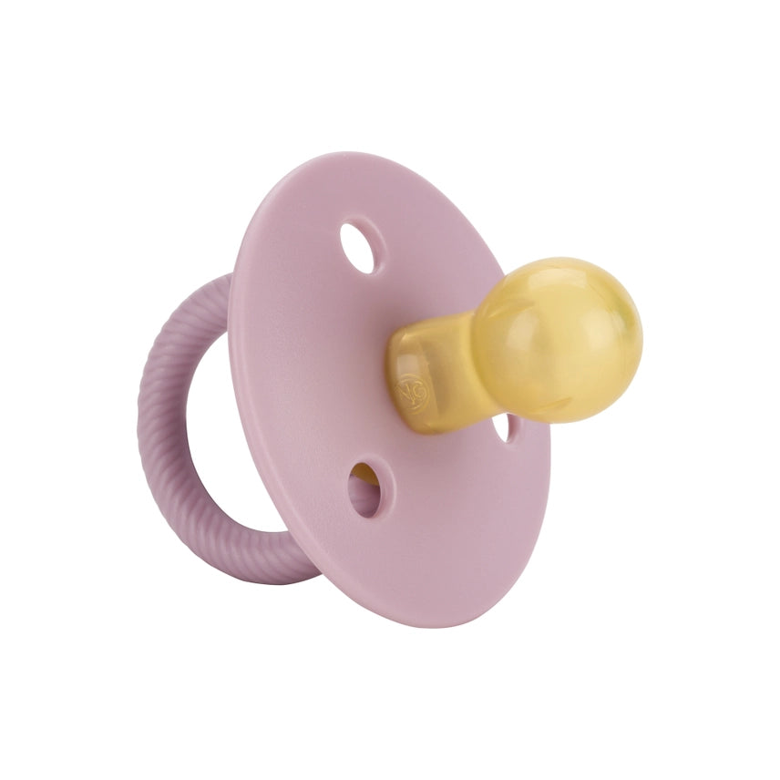 Itzy Soother™ Natural Rubber Paci Sets - Orchid & Lilac