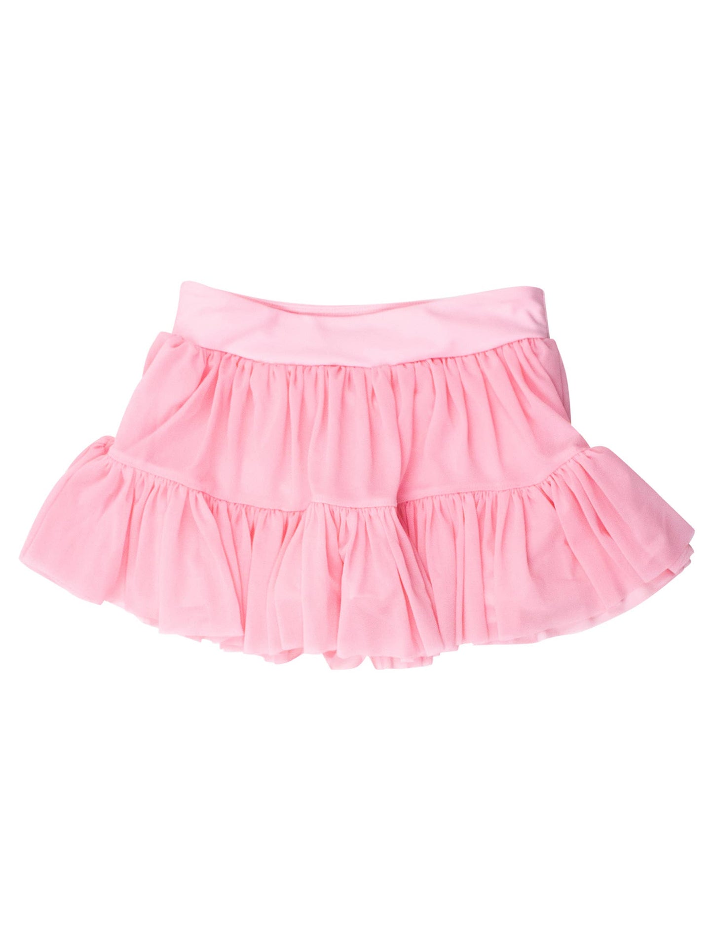 Girls Pink Active Tulle Skort