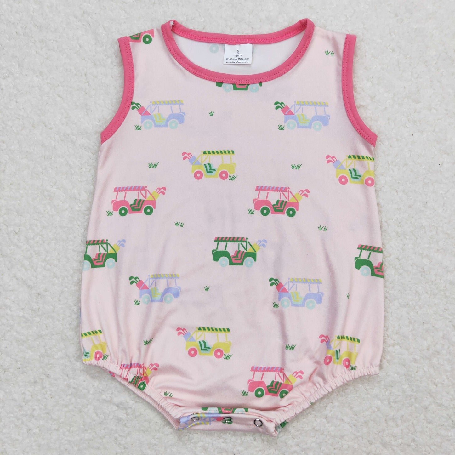 Baby Girl Golf Romper