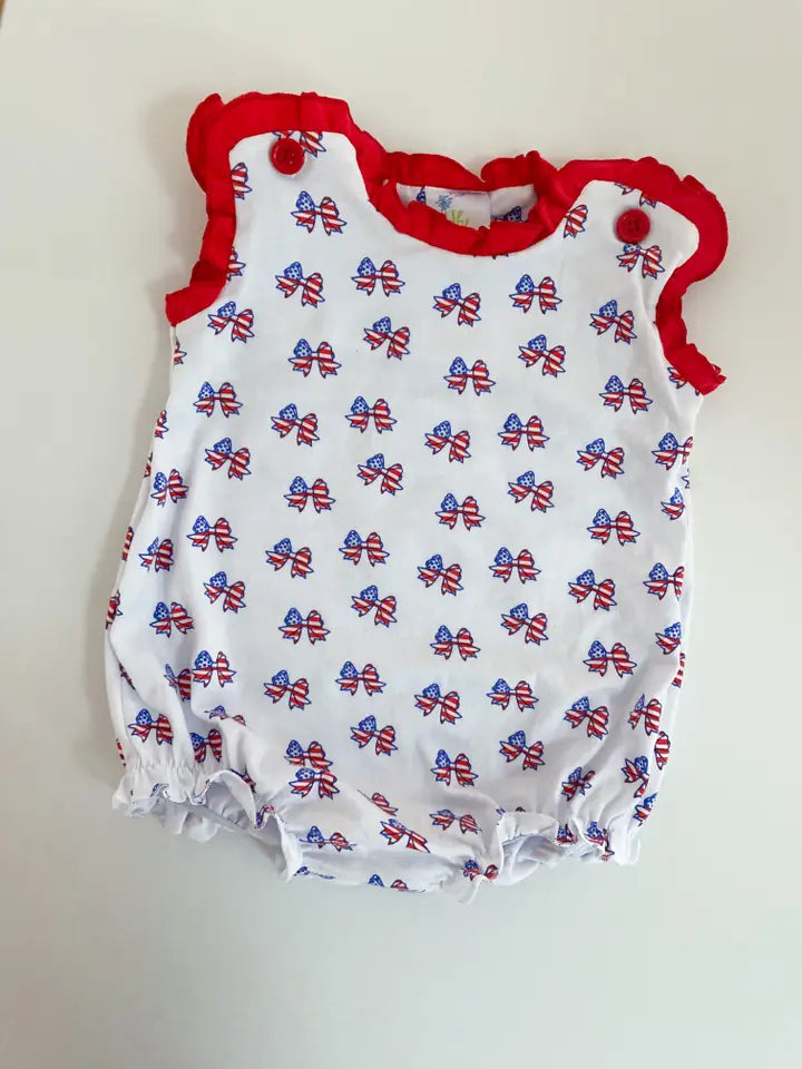 4th Of July Bow Bubble