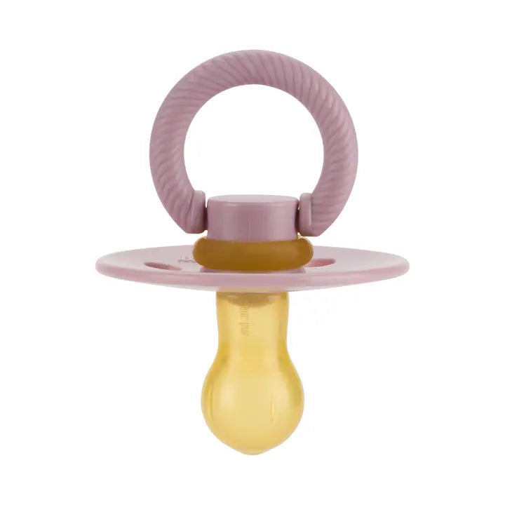 Itzy Soother™ Natural Rubber Paci Sets - Orchid & Lilac