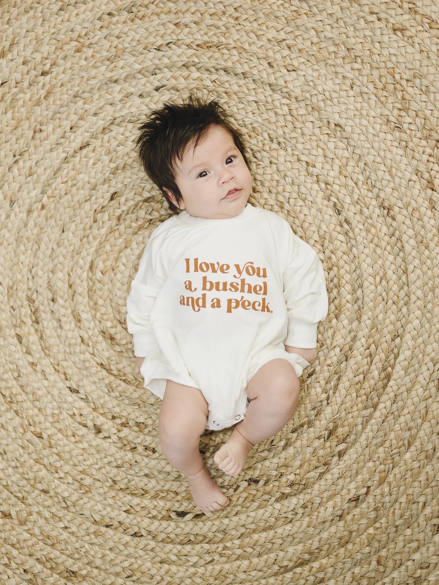 I Love You Bamboo Bubble Romper