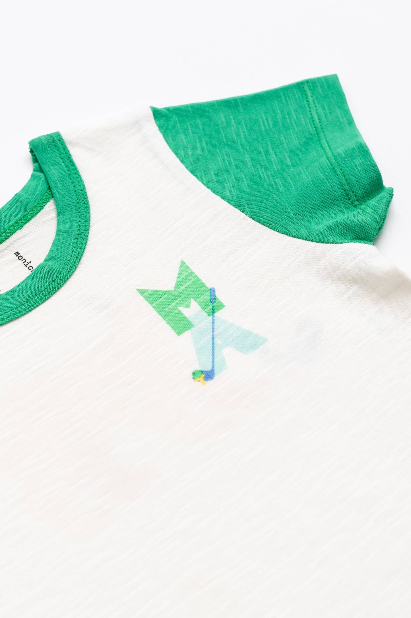 Short Sleeve Tee + Sporty Sweatshort Set - Golf Day