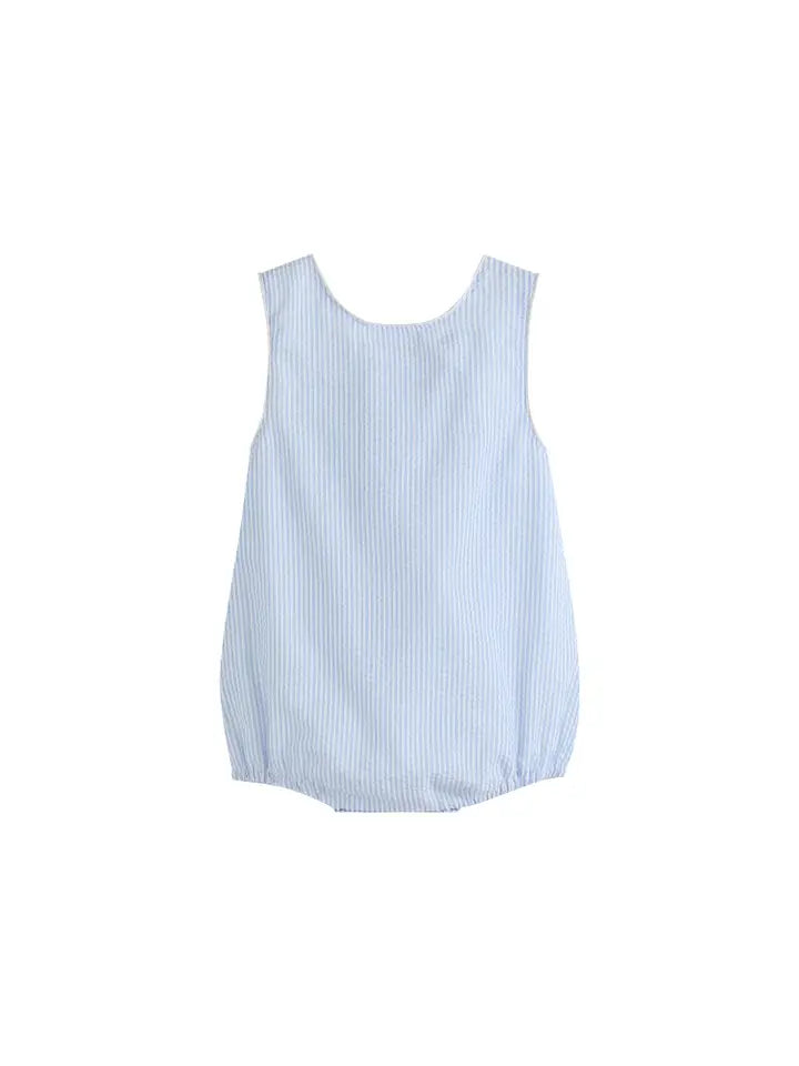 Light Blue Airplane Bubble Romper