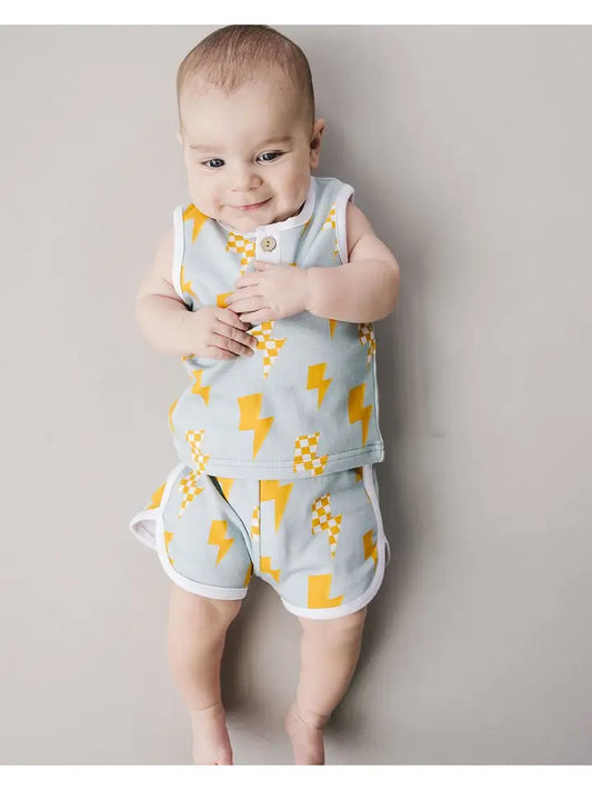 Tank & Shorts Set | Lightning Bolt