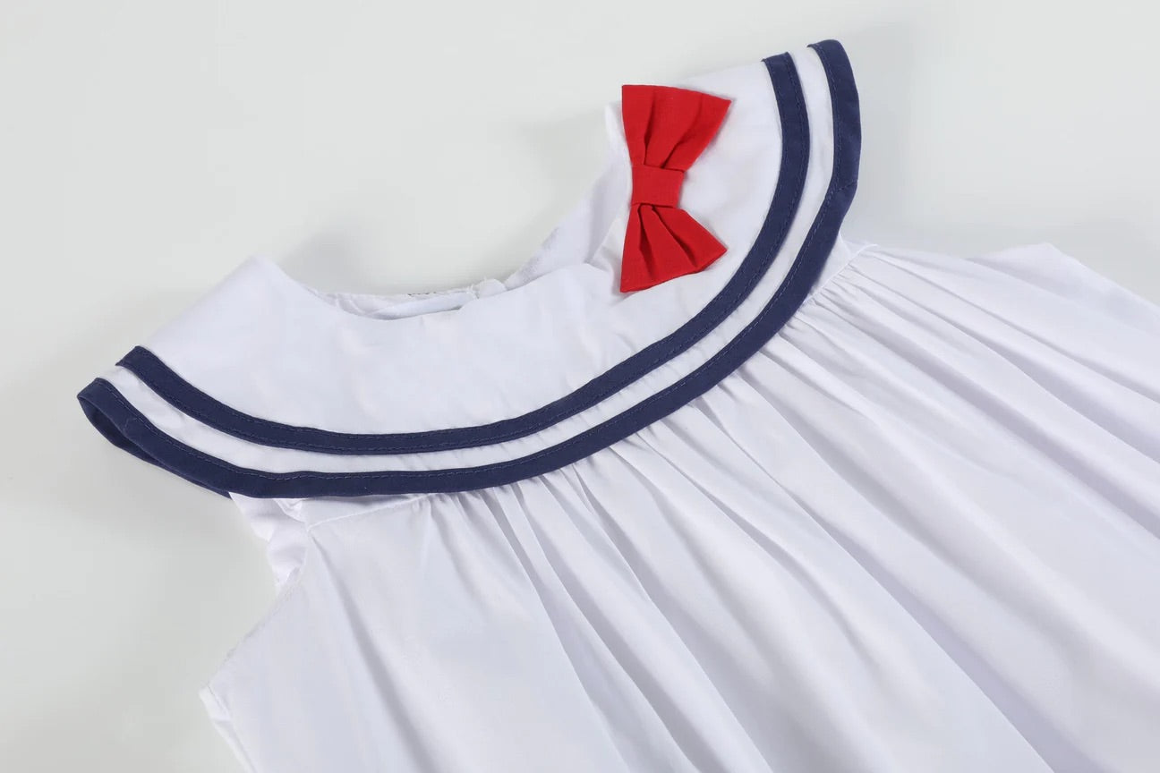 Nautical Swing Dress