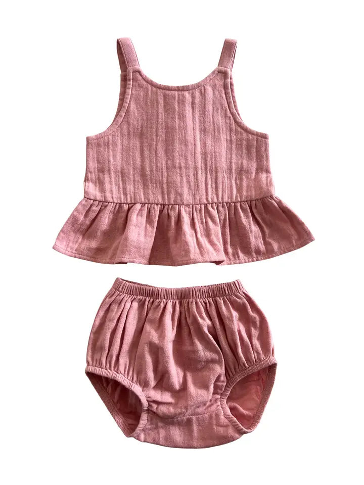 Organic Peplum Set