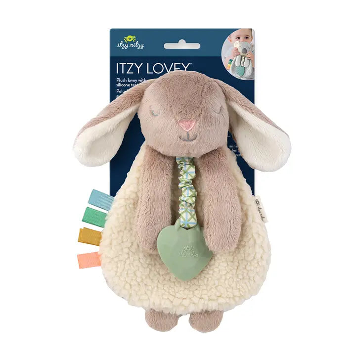 *New* Taupe Bunny Itzy Friends Lovey™ Plush