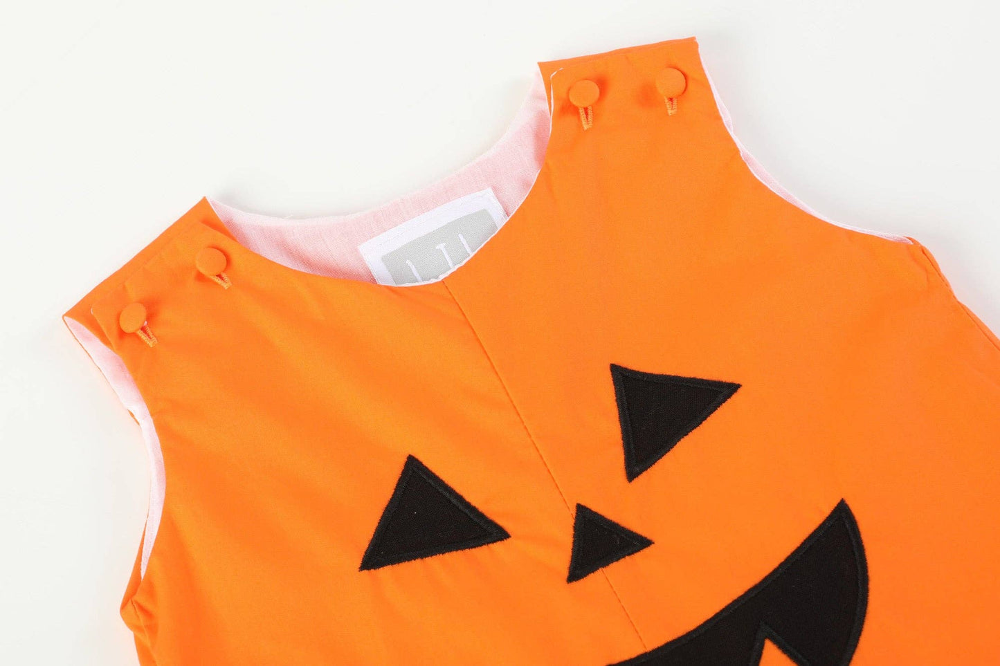 Jack-O-Lantern Pumpkin Halloween Overalls