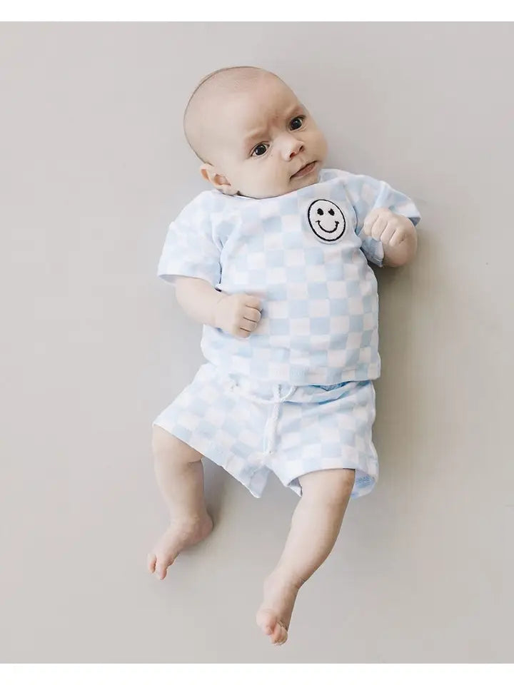 Checkered Smiley Set