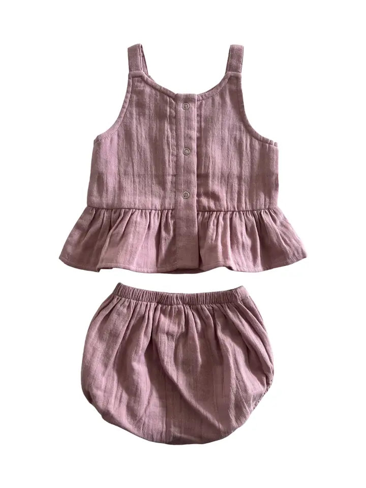 Organic Peplum Set