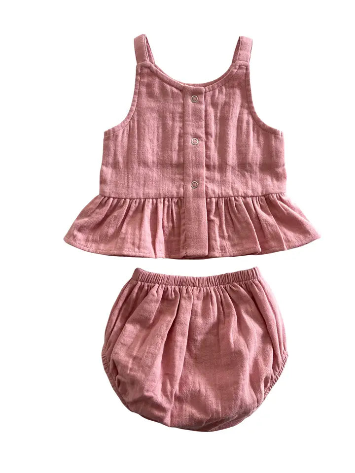 Organic Peplum Set