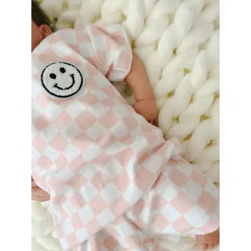 Checkered Smiley Set